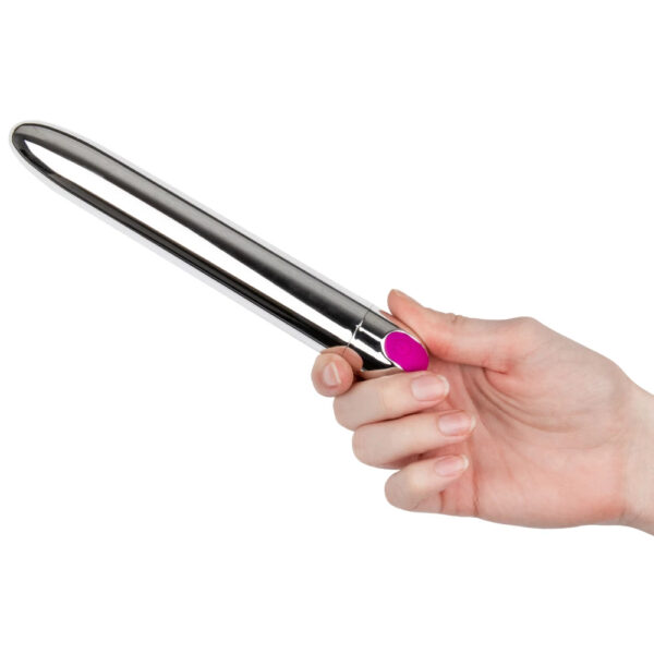 Silver Soother Rechargeable Classic Vibrator - Imagen 4