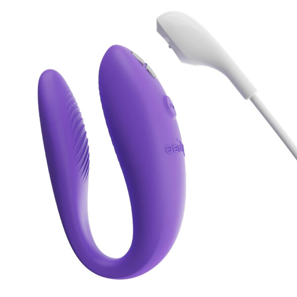 We-Vibe Sync Go Purple 10 Function App Controlled Couples Vibrator - Image 4