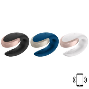 Satisfyer Double Love 10 Function App Controlled Couples Vibrator