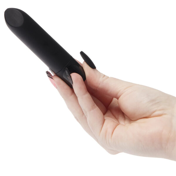 Cosmopolitan Black Rechargeable LCD Bullet Vibrator - Image 4