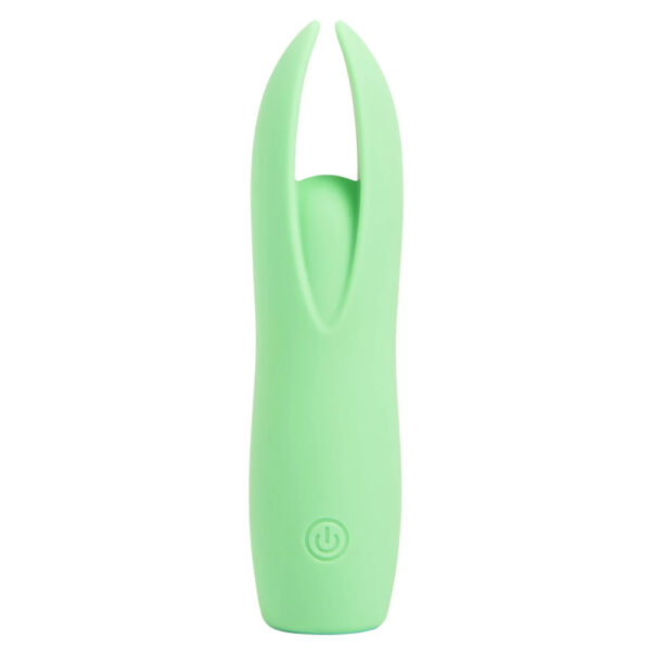 Vibrador bala verde menta sin hojas