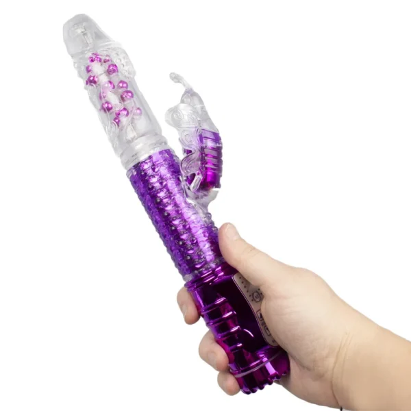 Butterfly Effect Rechargeable Thrusting Vibe - Image 3