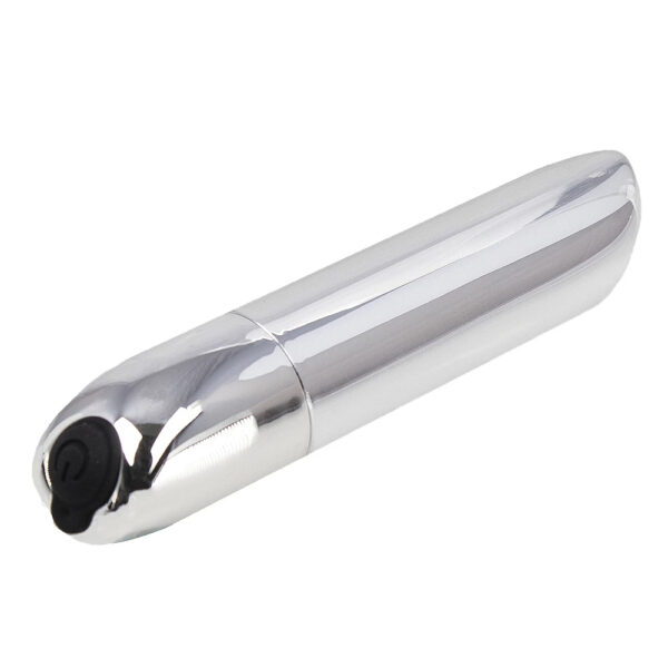 O-Glow Silver Rechargeable Bullet Vibrator