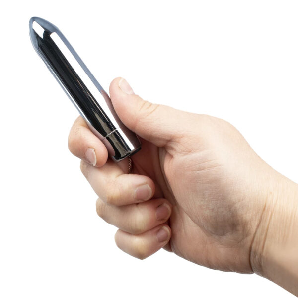 Bang! Gunmetal Rechargeable Bullet Vibrator - Image 3