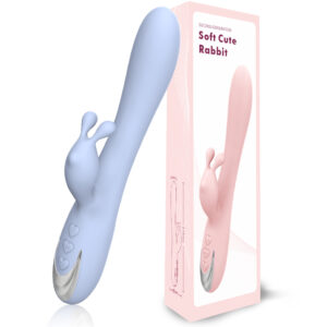 Blue Rotating Rabbit Vibrator