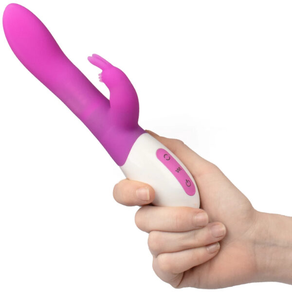 Come-Hither Silicone Rotating Rabbit Vibrator - Image 4