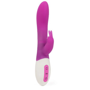 Come-Hither Silicone Rotating Rabbit Vibrator