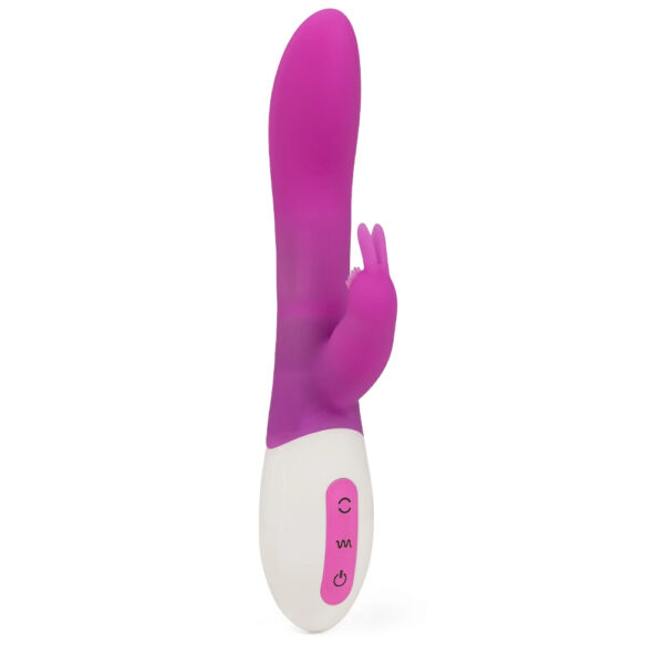 Come-Hither Silicone Rotating Rabbit Vibrator