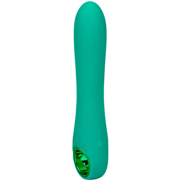 Emerald Arouser Green Silicone Vibrator