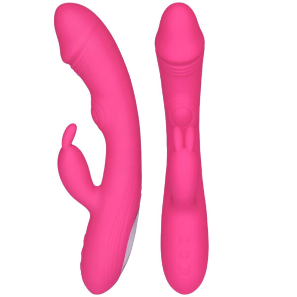 Pink Tapping Rabbit Vibrator - Image 2
