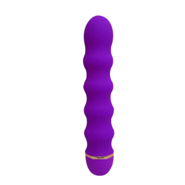 Roller Purple Silicone Wave Vibrator