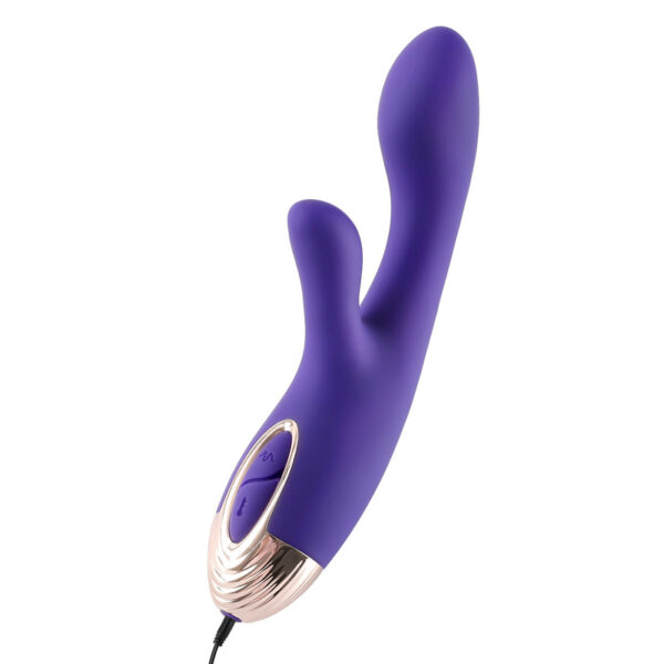 Deep red/purple warm rabbit vibrator Warming Rabbit Vibrator - Image 2
