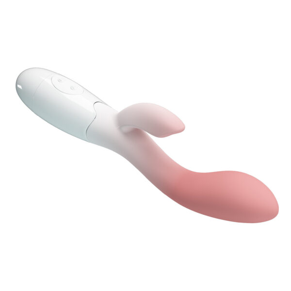 Pink Gradient Rechargeable Rabbit Vibrator - Image 3