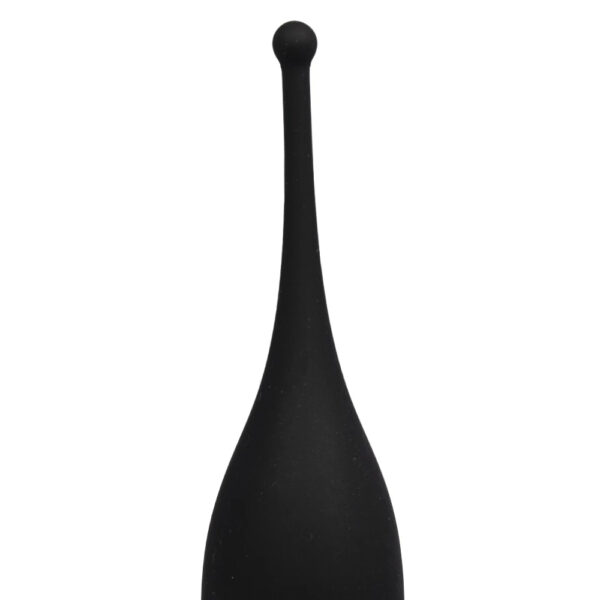 Straight To The Point Black Mini Wand Vibrator - Image 2