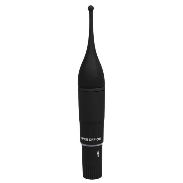 Straight To The Point Black Mini Wand Vibrator