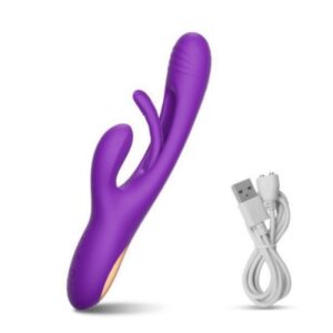 Tucbo Thrillogy  7 Function Silicone Tapping Rabbit Vibrator